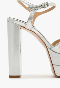 Discount Schutz Keefa High Sandal Silver