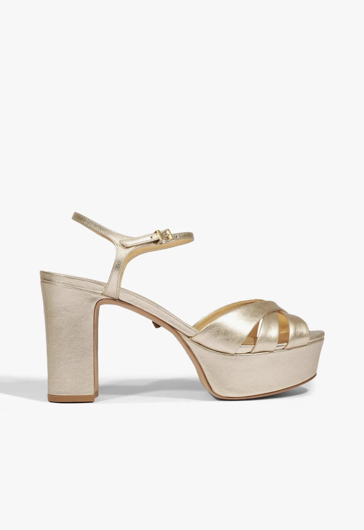 New Schutz Keefa Sandal Gold
