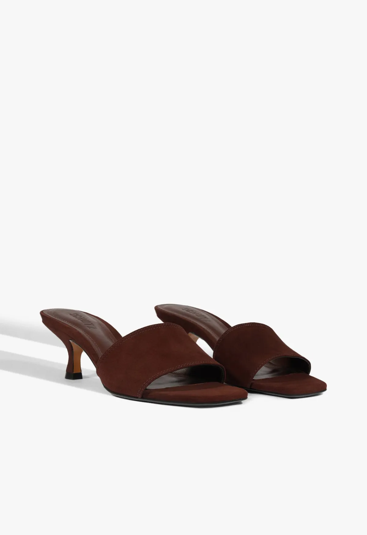 Hot Schutz Kelsea Suede Sandal Chestnut Brown
