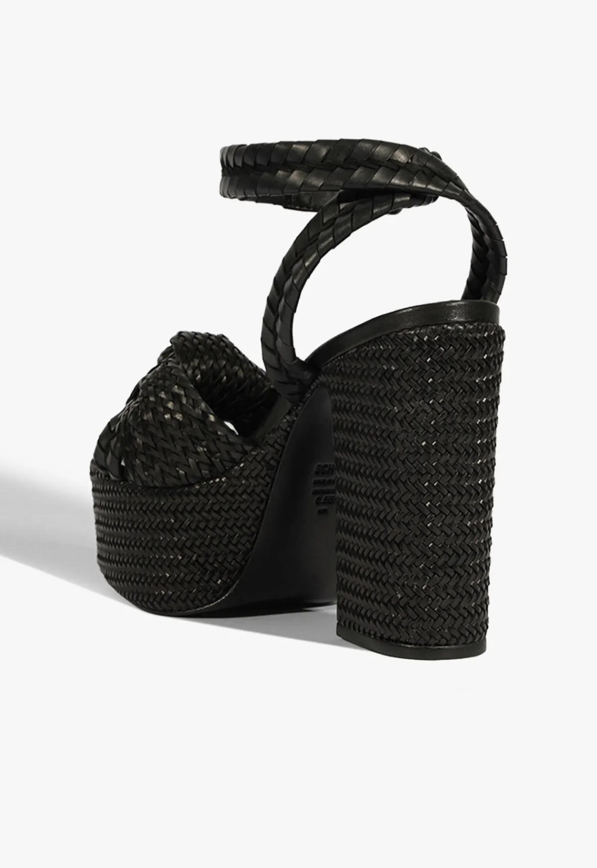 Online Schutz Khari Platform Sandal Black