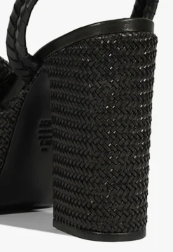 Online Schutz Khari Platform Sandal Black