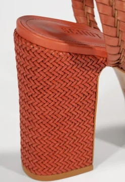 Discount Schutz Khari Platform Sandal Orange