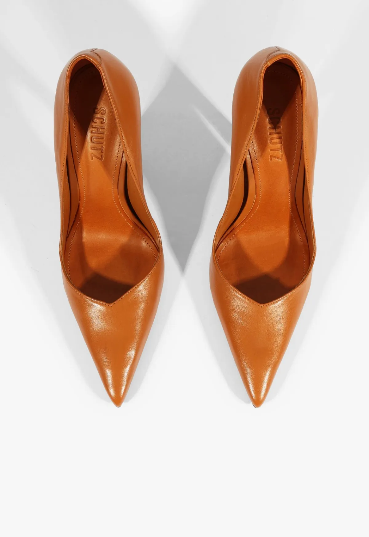 Discount Schutz Lexi High Sculptural Pump Brown
