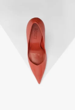 Online Schutz Lexi High Sculptural Red Pump Caiena Red