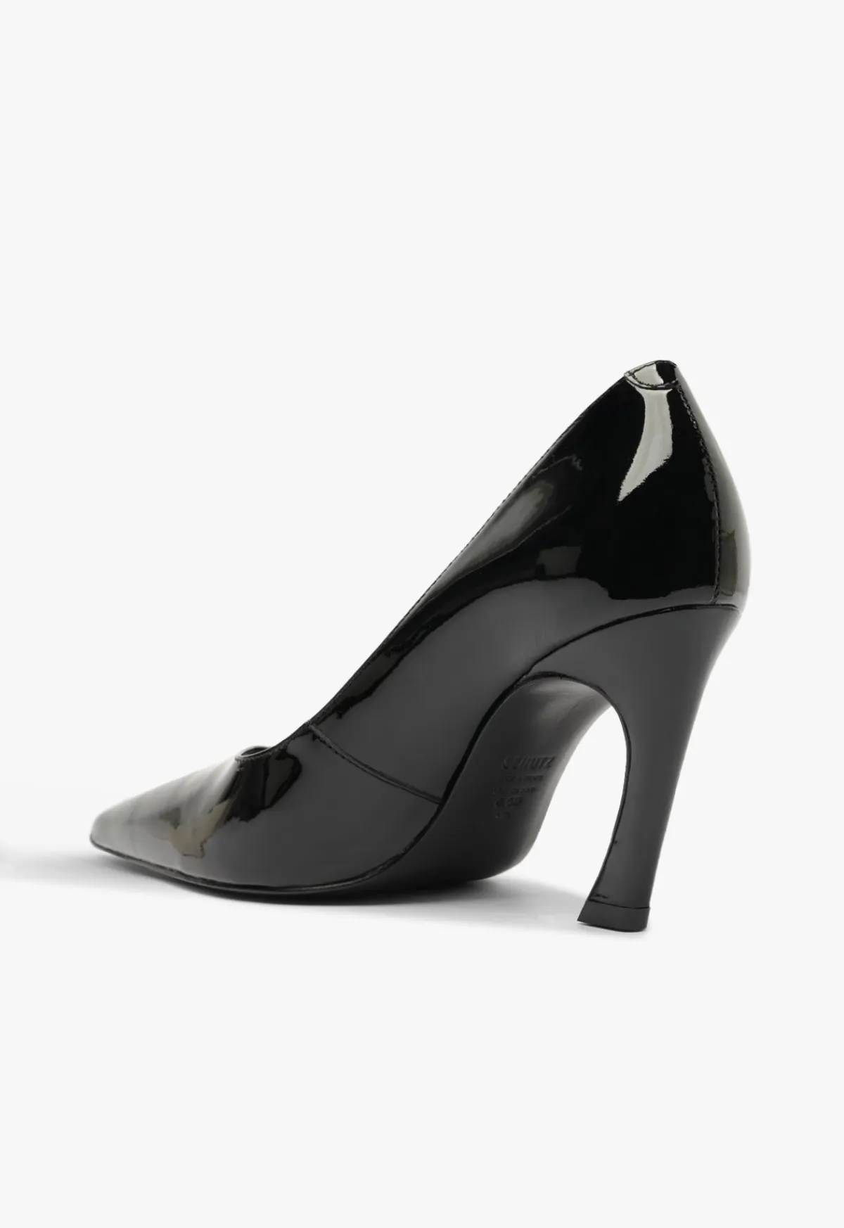 Best Schutz Lexi Lo Patent Pump Black