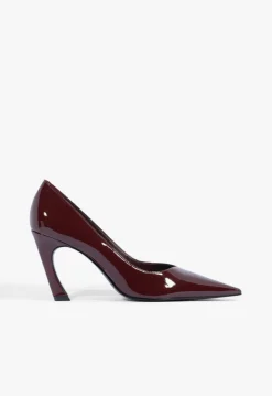 New Schutz Lexi Lo Patent Pump Red