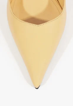 Best Schutz Lexi Mid Sculptural Pump Beige