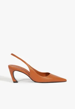 Online Schutz Lexi Mid Sculptural Pump Brown
