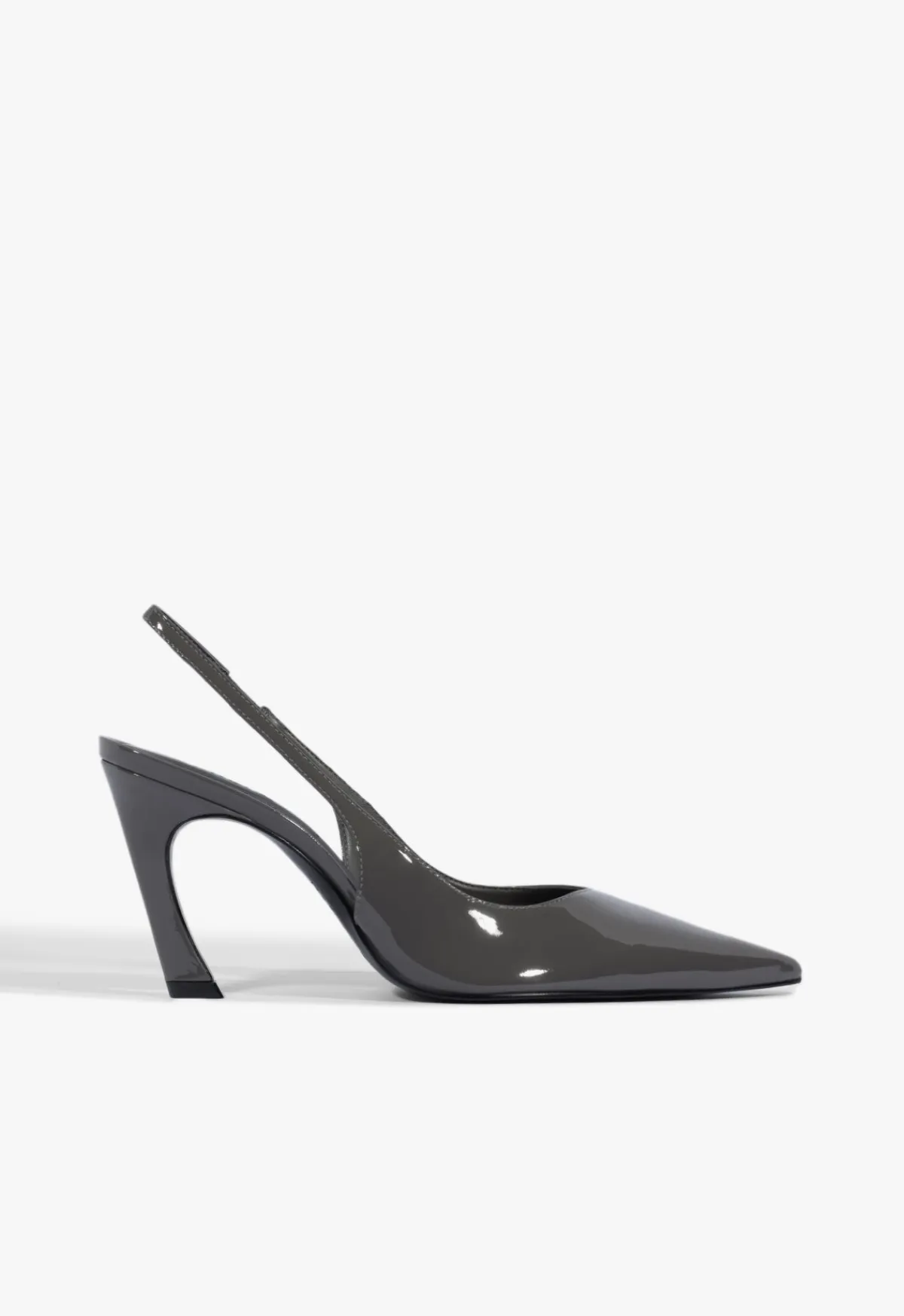 Fashion Schutz Lexi Sling Patent Pump Gray