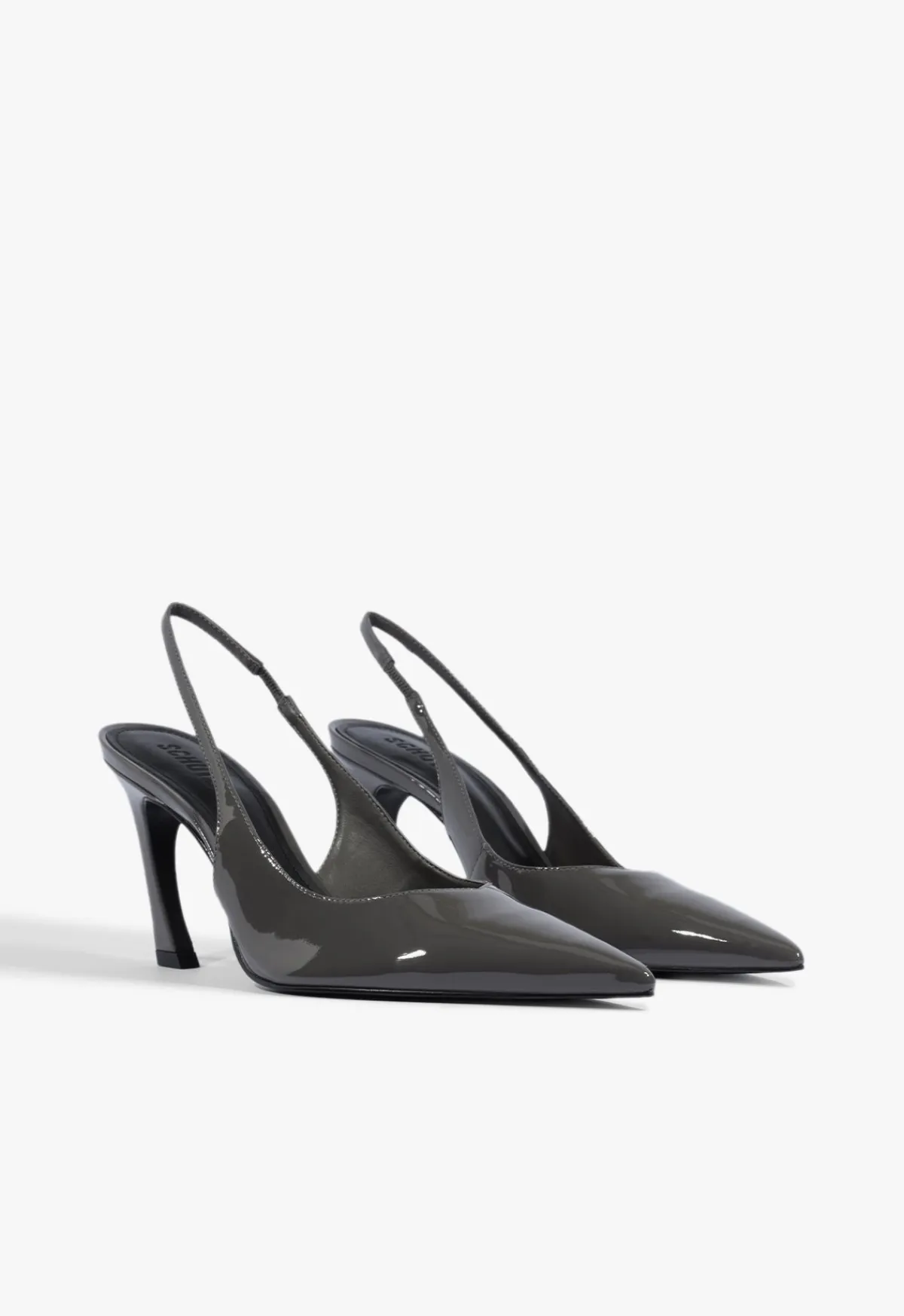 Fashion Schutz Lexi Sling Patent Pump Gray