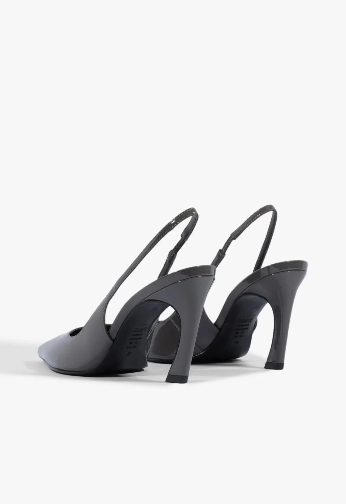 Fashion Schutz Lexi Sling Patent Pump Gray