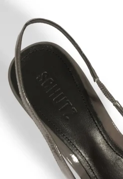 Fashion Schutz Lexi Sling Patent Pump Gray