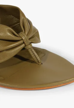 Sale Schutz Lori Mid Sandal Green