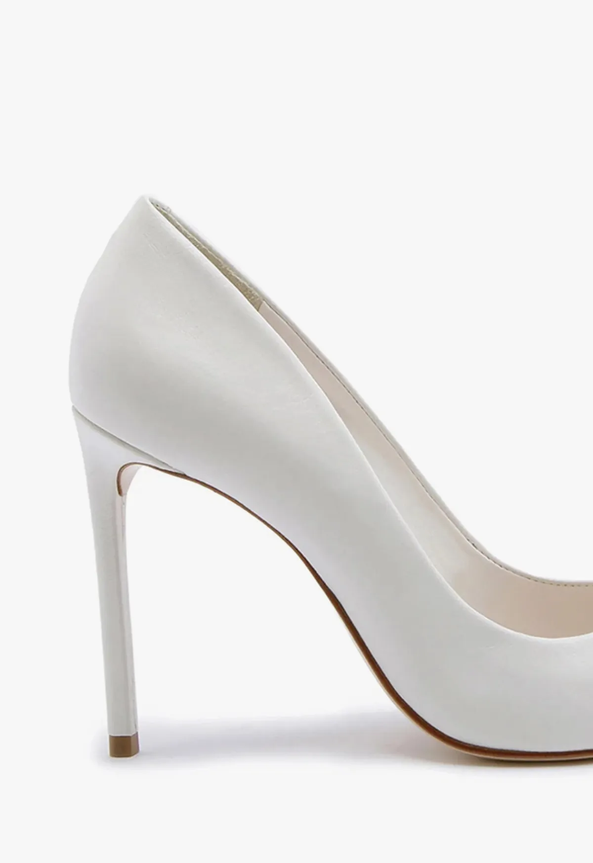 Discount Schutz Lou High Stiletto Pump White