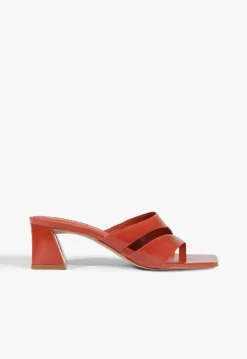 Best Schutz Madeline Mid Sandal Caiena Red