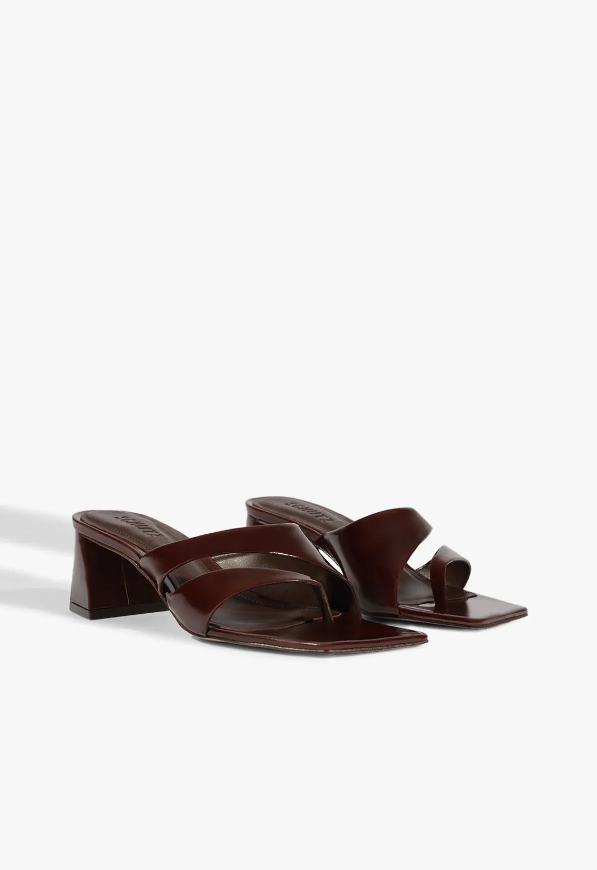 Online Schutz Madeline Mid Sandal Root Brown