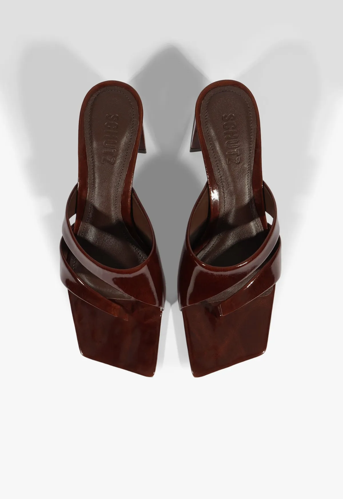Online Schutz Madeline Mid Sandal Root Brown