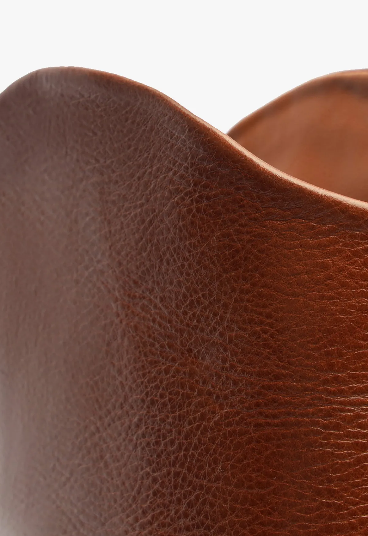 Outlet Schutz Maryana Belt Block Leather Boot Brown