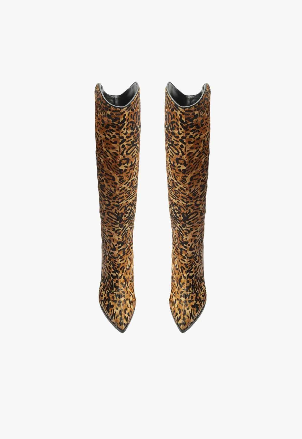 Best Schutz Maryana Leather Boot Animal Print