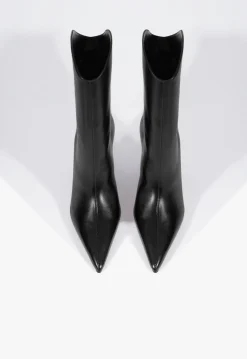 Hot Schutz Maryann Curve Leather Bootie Black
