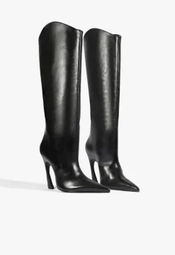 Hot Schutz Maryann Up Curve Leather Boot Black