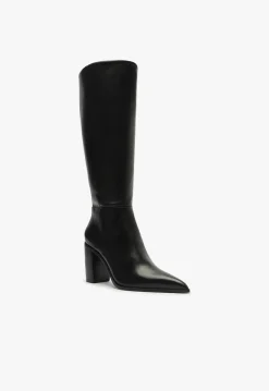Fashion Schutz Mikki Up Block Boot Black