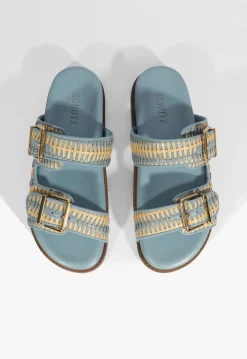 Sale Schutz Naomi Sporty Sandal Blue