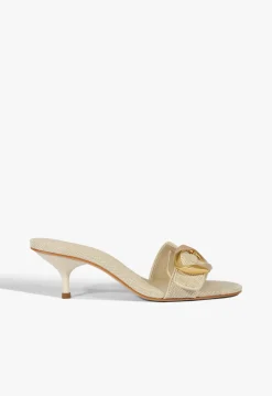 Fashion Schutz Olga Kitten Sandal Beige
