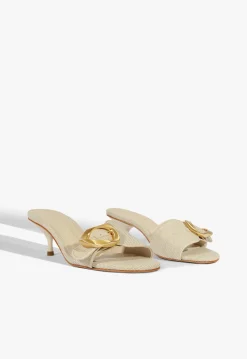 Fashion Schutz Olga Kitten Sandal Beige