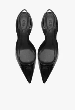 Best Schutz Paola Mid Stiletto Pump Black