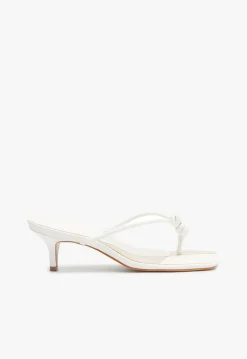 New Schutz Poppy Sandal White