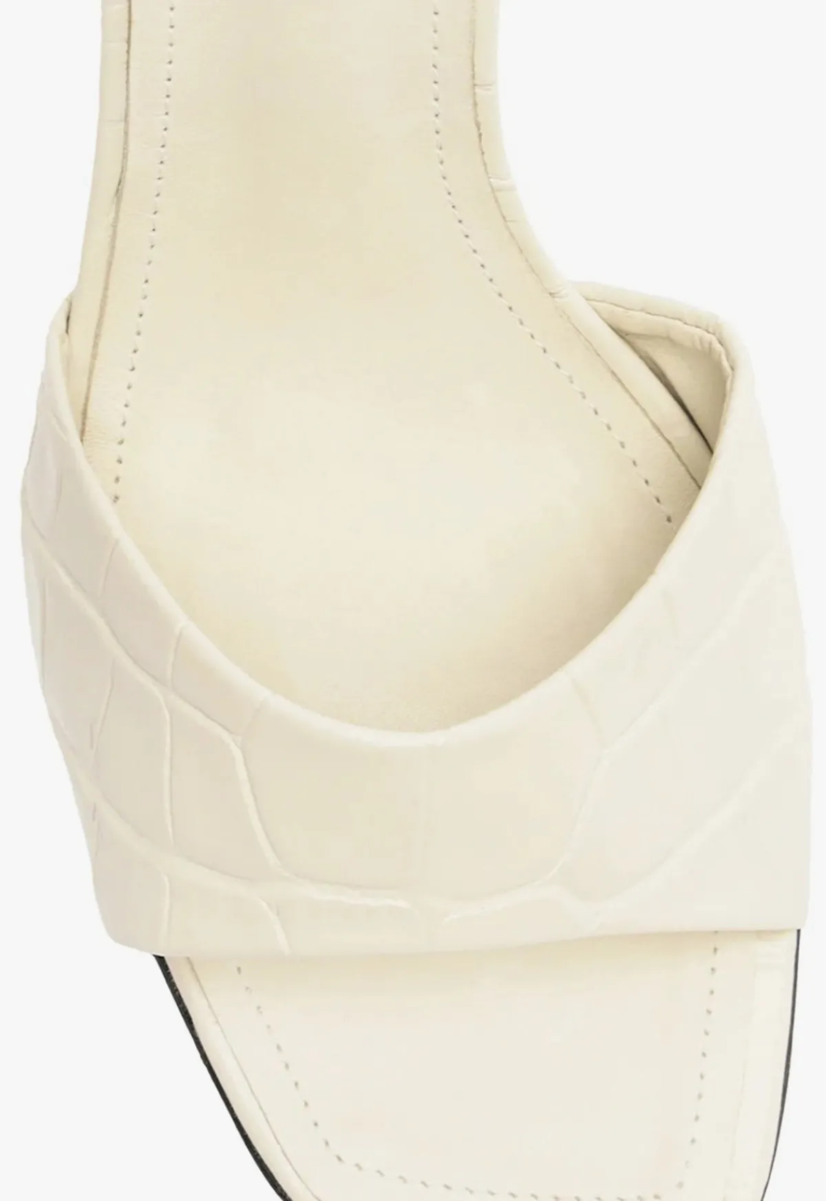 Sale Schutz Posseni Leather Sandal White
