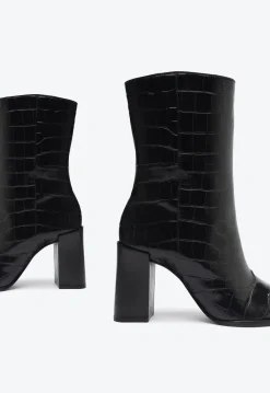 Sale Schutz Raffaela Croc Bootie Black