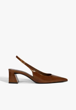 Outlet Schutz Rhonda Mid Patent Pump Caramel Top