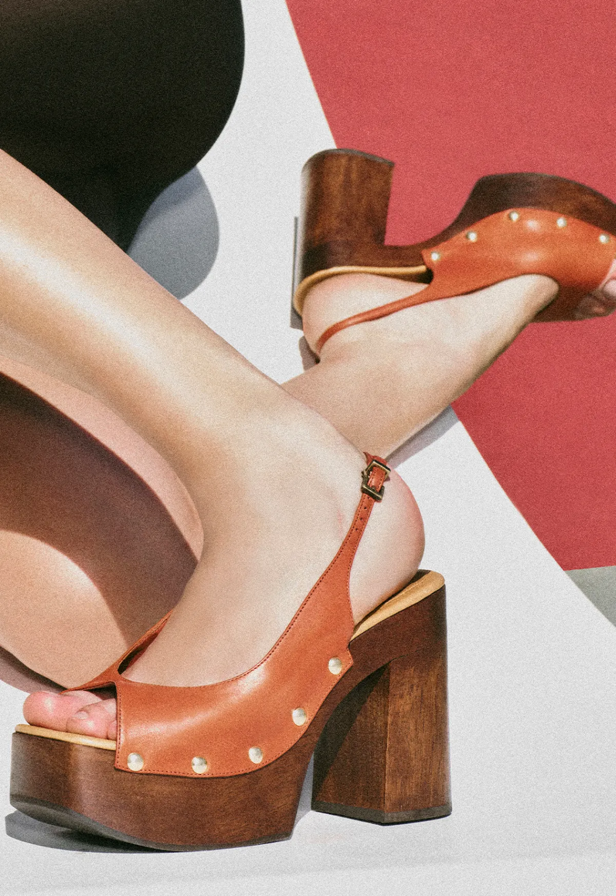 Sale Schutz Rose Sling Platform Sandal Brown