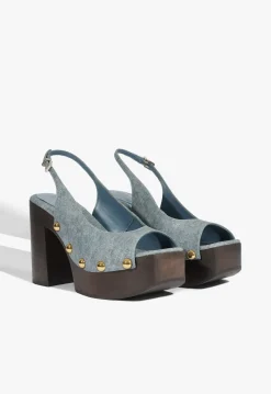 Fashion Schutz Rose Sling Sandal Infinite Blue