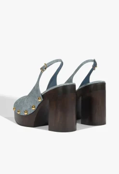 Fashion Schutz Rose Sling Sandal Infinite Blue