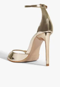 Fashion Schutz Scarlett Metallic Sandal Gold