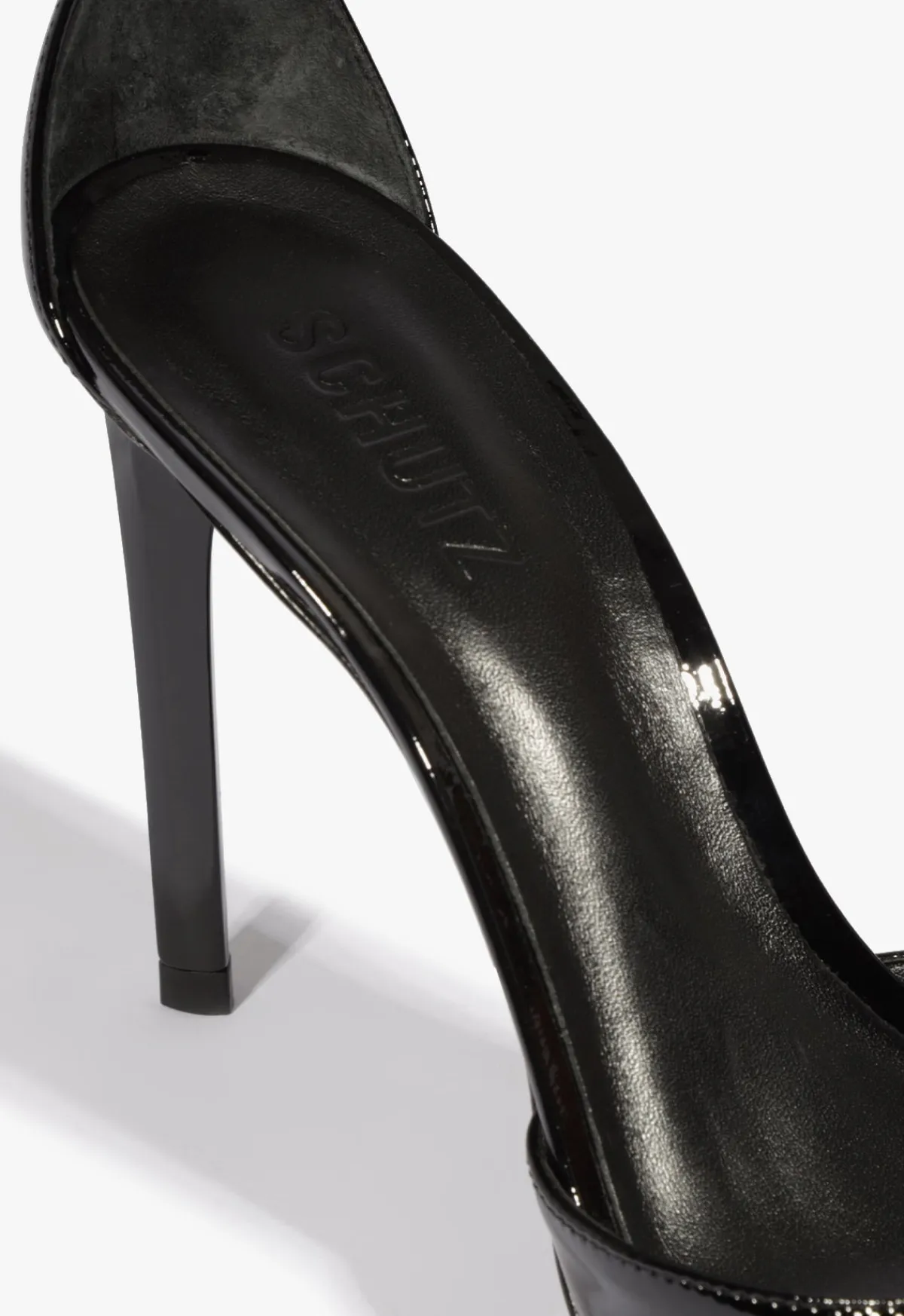 Outlet Schutz Scarlett Patent Leather Sandal Black