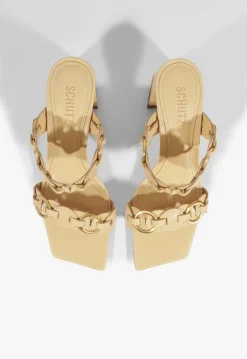 New Schutz Selina Mule Sandal Natural Nibs