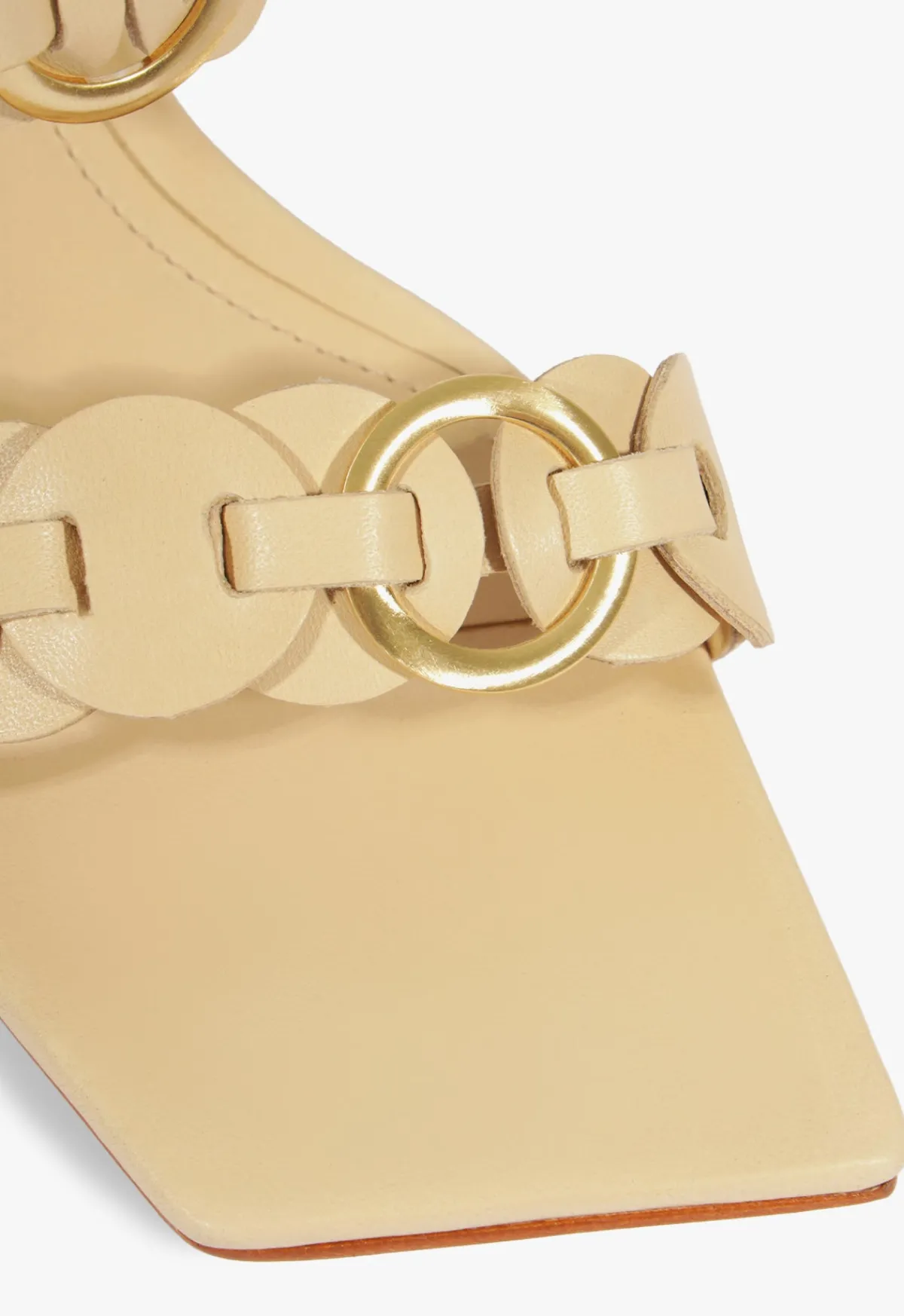 New Schutz Selina Mule Sandal Natural Nibs