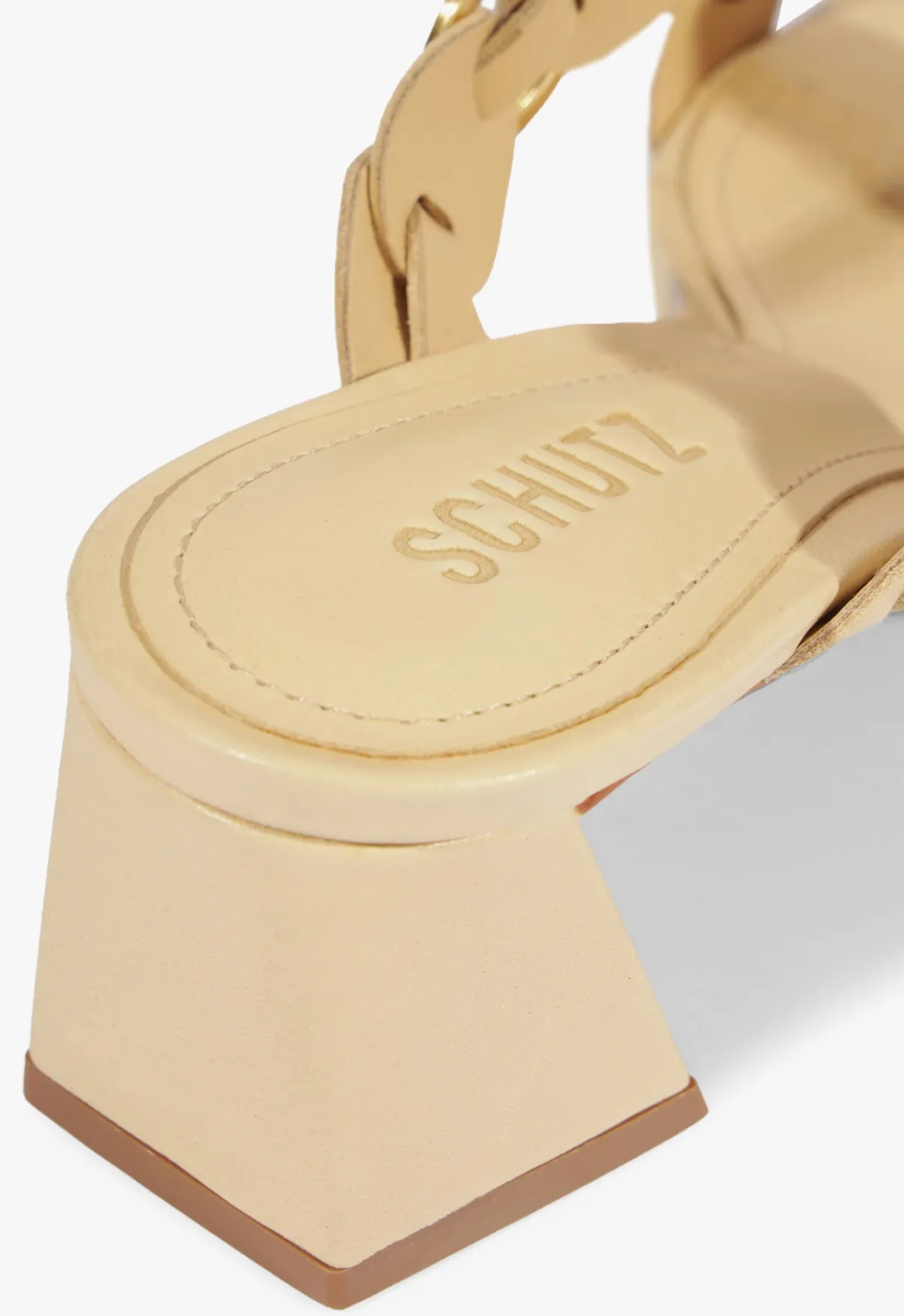 New Schutz Selina Mule Sandal Natural Nibs