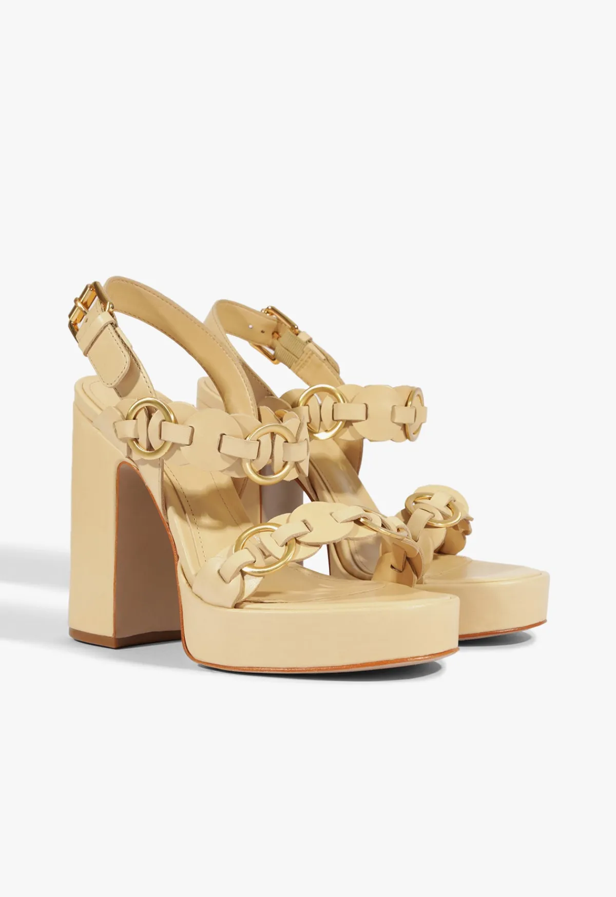Sale Schutz Selina Platform Sandal Natural Nibs
