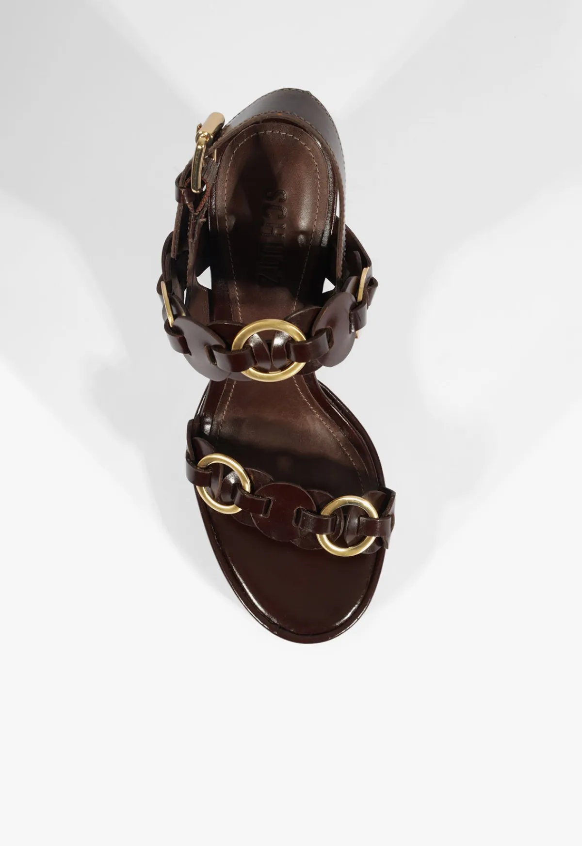 New Schutz Selina Platform Sandal Root Brown