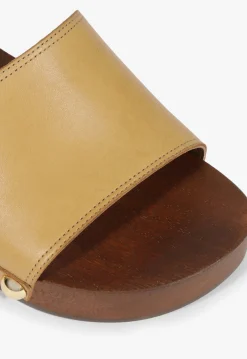 Fashion Schutz Shayla Leather Sandal Fig