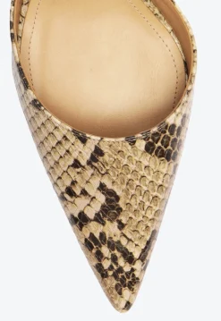 Fashion Schutz Skye Mid Snake Pump Animal