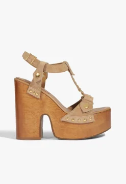 Outlet Schutz Stevie Cutout Sandal Sandstone