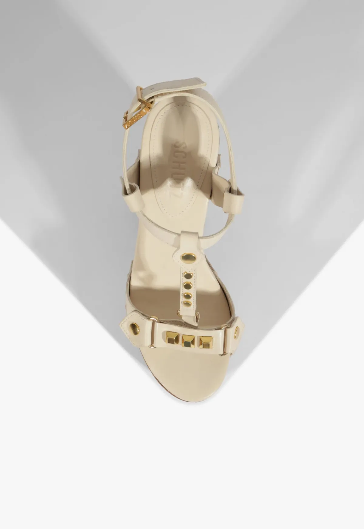 Discount Schutz Stevie Cutout Sandal Sugar White