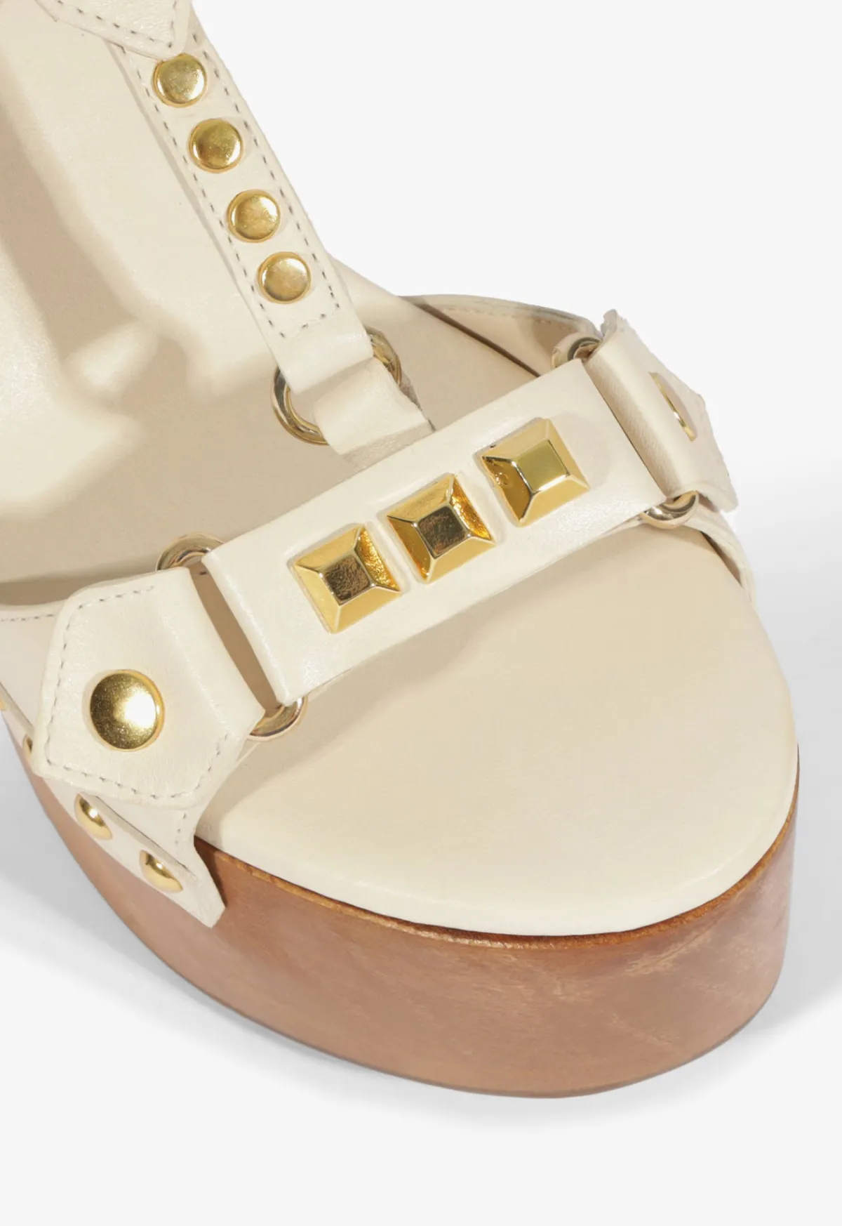 Discount Schutz Stevie Cutout Sandal Sugar White