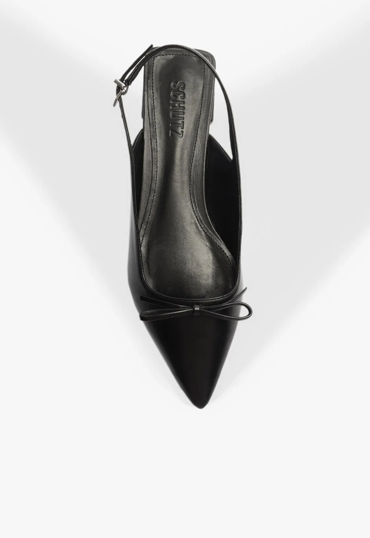 Fashion Schutz Violetta Sculpt Flat Black